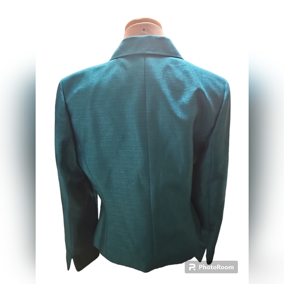 Le suit jade metallic 3 button blazer nwt - Picture 3 of 11